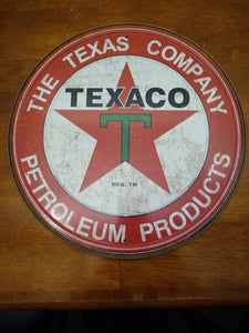 Texaco The Texas Company Petroleum Products Sign