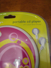 Load image into Gallery viewer, NPOWER Nickelodeon Sponge Bob Portable CD Player Kids Gift Music Travel
