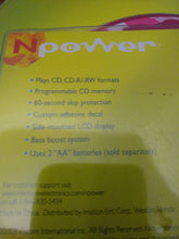 Load image into Gallery viewer, NPOWER Nickelodeon Sponge Bob Portable CD Player Kids Gift Music Travel
